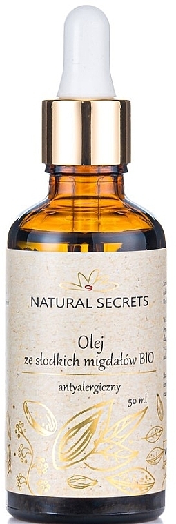 Olej ze słodkich migdałów - Natural Secrets Sweet Almond Oil — Zdjęcie N1