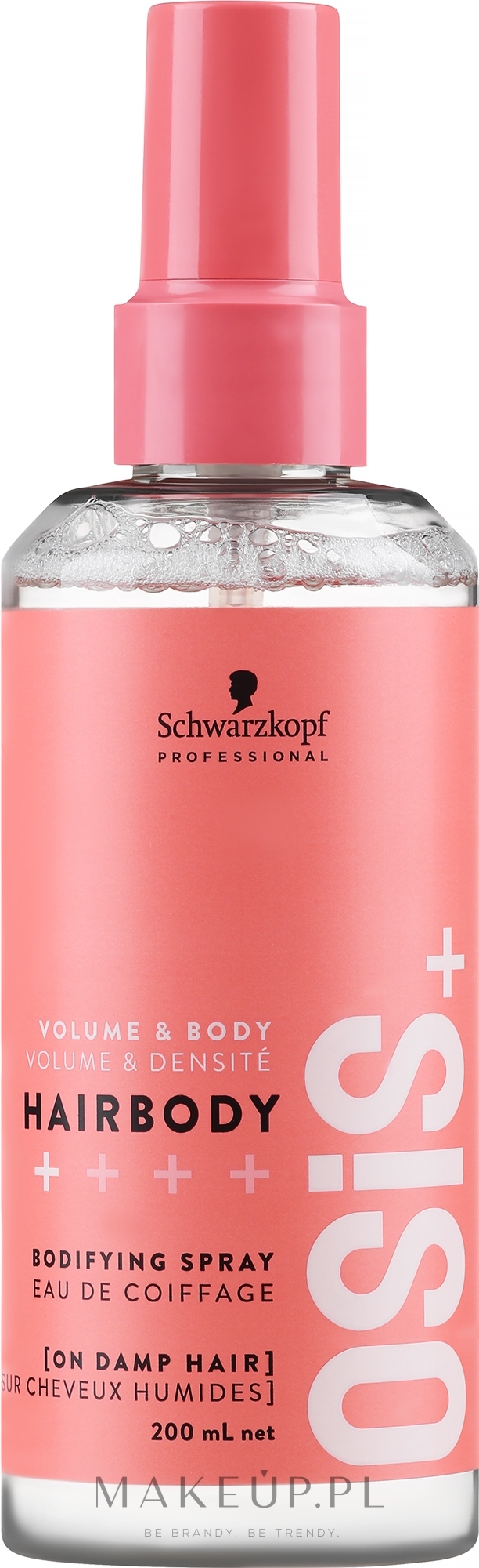 Lekki spray do stylizacji włosów - Schwarzkopf Professional Osis+ Spray Hairbody P — Zdjęcie 200 ml