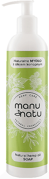 Mydło w płynie - Manu Natu Natural Hemp Oil Soap — Zdjęcie N1