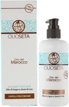 Odżywka do cienkich i jasnych włosów - Barex Italiana Olioseta Oro Del Morocco Balsamo — Zdjęcie N5