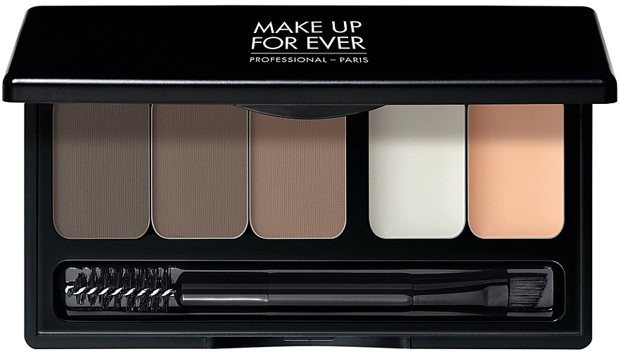 Paletka do brwi - Make Up For Ever Pro Sculpting Brow Palette — Zdjęcie N1