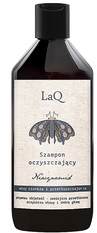 Szampon oczyszczający z niacynamidem - LaQ Shampoo 