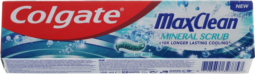 Pasta do zębów - Colgate Max Clean Mineral Scrub — Zdjęcie N9