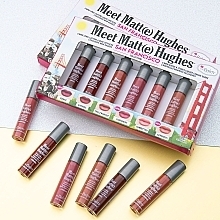Zestaw matowych pomadek w płynie - TheBalm Meet Matt(e) Hughes Mini Kit San Francisco (lipstick/6x1,2ml) — Zdjęcie N5