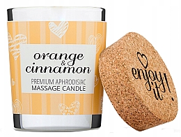 Kup Świeca do masażu Pomarańcza i cynamon - Magnetifico Enjoy it! Massage Candle Orange & Cinnamon