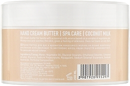 Krem-masło odżywcze do rąk - NUB Spa Care Hand Cream Butter Coconut Milk — Zdjęcie N1