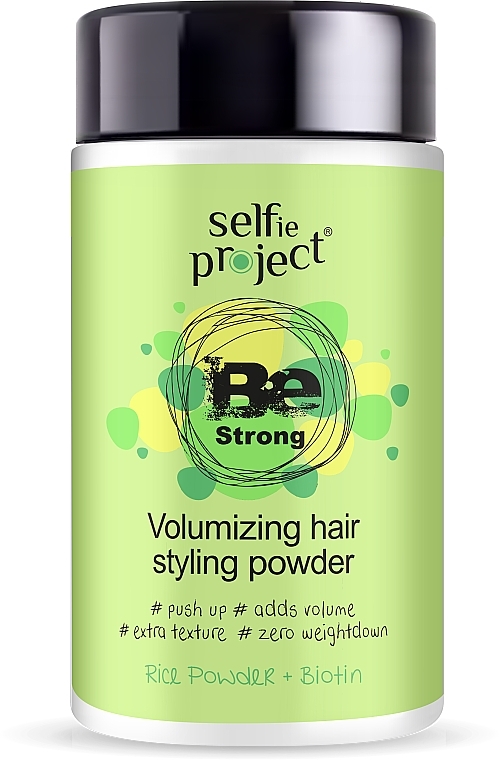 Puder zwiększający objętość włosów - Selfie Project Be Strong Volumizing Hair Styling Powder — Zdjęcie N1