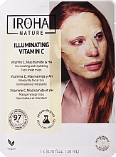Kup Maska na tkaninie do twarzy - Iroha Nature Brightening Vitamin C Tissue Face Mask