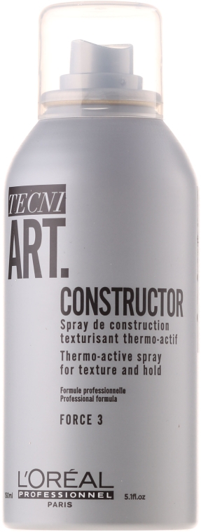 Termoaktywny spray do stylizacji włosów - L'Oreal Professionnel Tecni.art Constructor Thermo-Active Spray