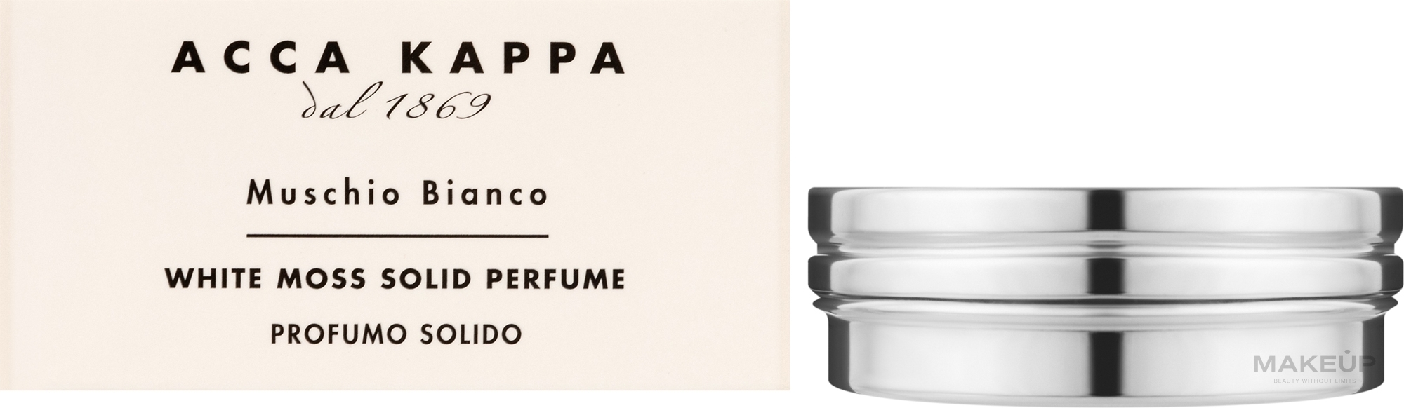 Acca Kappa White Moss - Perfumy w kremie  — Zdjęcie 10 ml