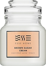 Kup WYPRZEDAŻ Esse Home Brown Sugar Cream - Świeca zapachowa *