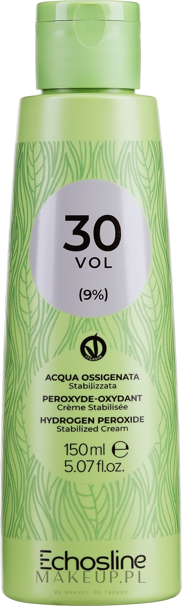 Krem-utleniacz - Echosline Hydrogen Peroxide Stabilized Cream 30 vol (9%) — Zdjęcie 150 ml