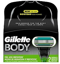 Wymienny wkład do golenia, 2 sztuki - Gillette Body — Zdjęcie N1
