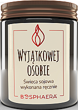 Kup Naturalna świeca sojowa - Bosphaera Candle Special Person