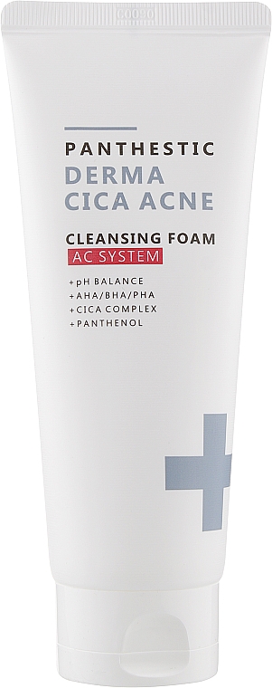 Oczyszczająca pianka do mycia twarzy - Panthestic Derma Cica Acne Cleansing Foam
