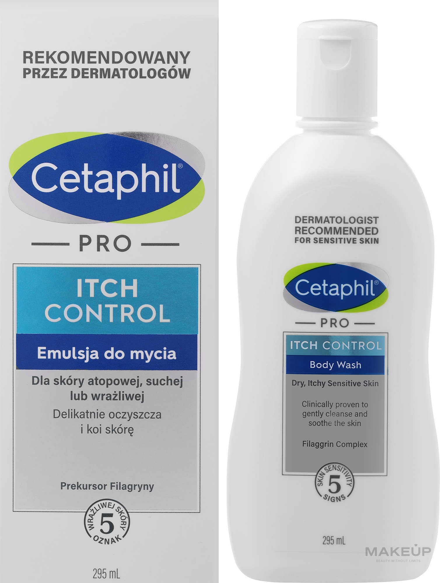 Emulsja do mycia dla niemowląt i dzieci - Cetaphil PRO Itch Control Body Wash — Zdjęcie 295 ml