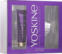 Zestaw - Yoskine Tsubaki Anti-age 65 + (f/cr/50ml + f/cr/15ml) — Zdjęcie N1