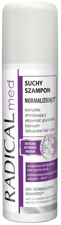 Normalizujący suchy szampon do włosów - Ideepharm Radical Med Dry Normalizing Shampoo — Zdjęcie N1