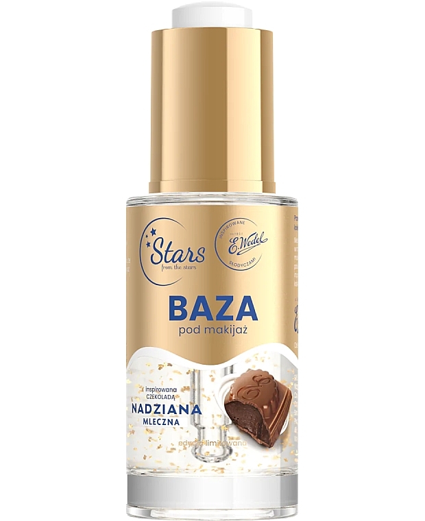 Baza pod makijaż ze złotem - Stars from The Stars E. Wedel Make-Up Base — Zdjęcie N1