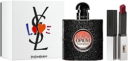 Kup Yves Saint Laurent Black Opium - Zestaw (edp/50ml + lipstick/2g)