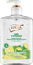Kup Mydło w płynie z kompleksem pielęgnującym Limonka i witaminy - Luksja Lime & Vitamins 