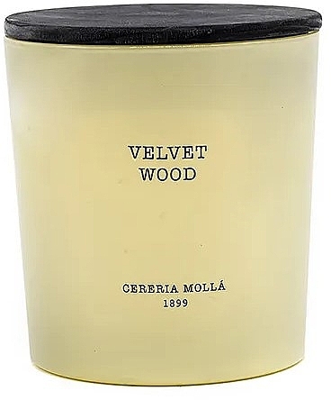 Świeca zapachowa Velvet Wood - Cereria Molla Scented Candle Velvet Wood — Zdjęcie N2