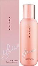 Rozświetlająca emulsja do twarzy - Enough Promette Glam Origin Radiance Emulsion — Zdjęcie N2