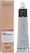 Permanentny rożswietlający krem-farba - Alter Ego Be Blonde Pure Diamond Lift — Zdjęcie N2