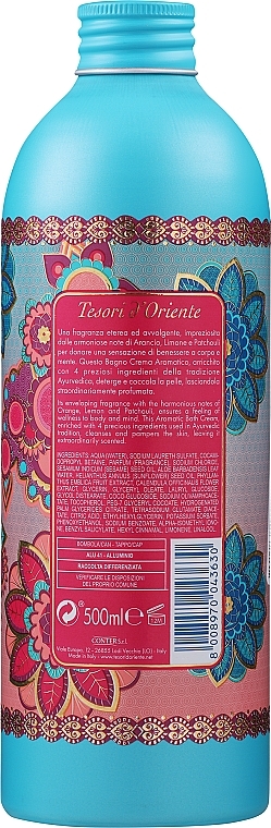 PRZECENA! Tesori d`Oriente Ayurveda - Perfumowany krem do kąpieli * — Zdjęcie N3