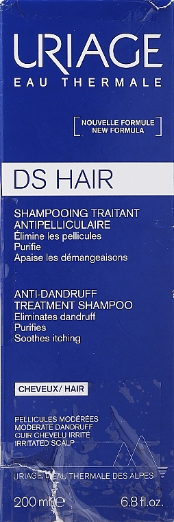 PRZECENA! Przeciwłupieżowy szampon do włosów - Uriage DS Hair Anti-Dandruff Treatment Shampoo * — Zdjęcie N3