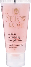 Kup Żelowa maska ​​tonizująca do twarzy (tubka) - Yellow Rose Cellular Revitalizing Gel Mask