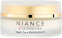Rewitalizujący krem ​​przeciwstarzeniowy do twarzy na noc - Niance Night Care Regenerate Anti-Aging Night Cream — Zdjęcie N2