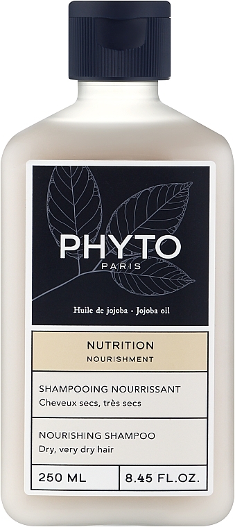 Odżywczy szampon do włosów suchych i bardzo suchych - Phyto Nourishing Shampoo Dry, Very Dry Hair — Zdjęcie N1