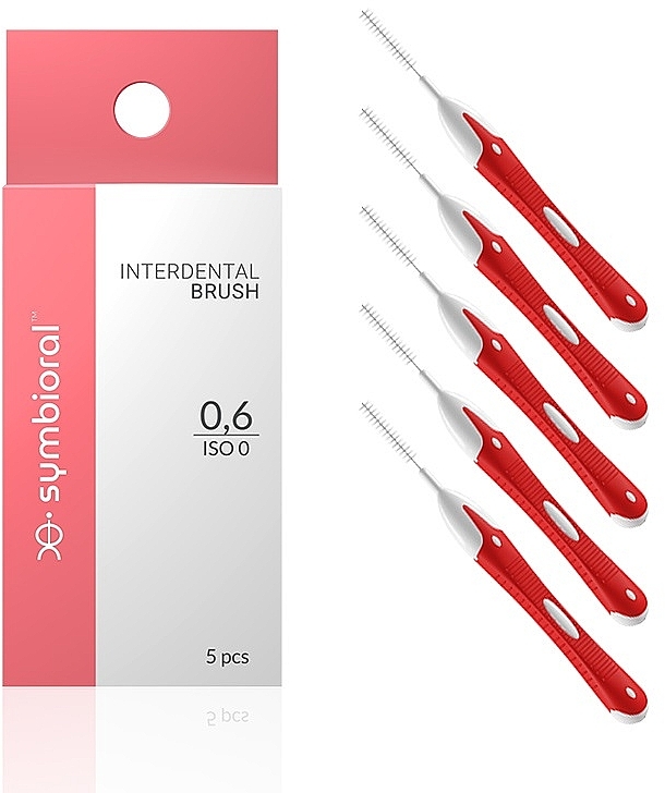 Szczoteczki międzyzębowe 0,6 mm - Symbioral Interdental Brush ISO 0 — Zdjęcie N1