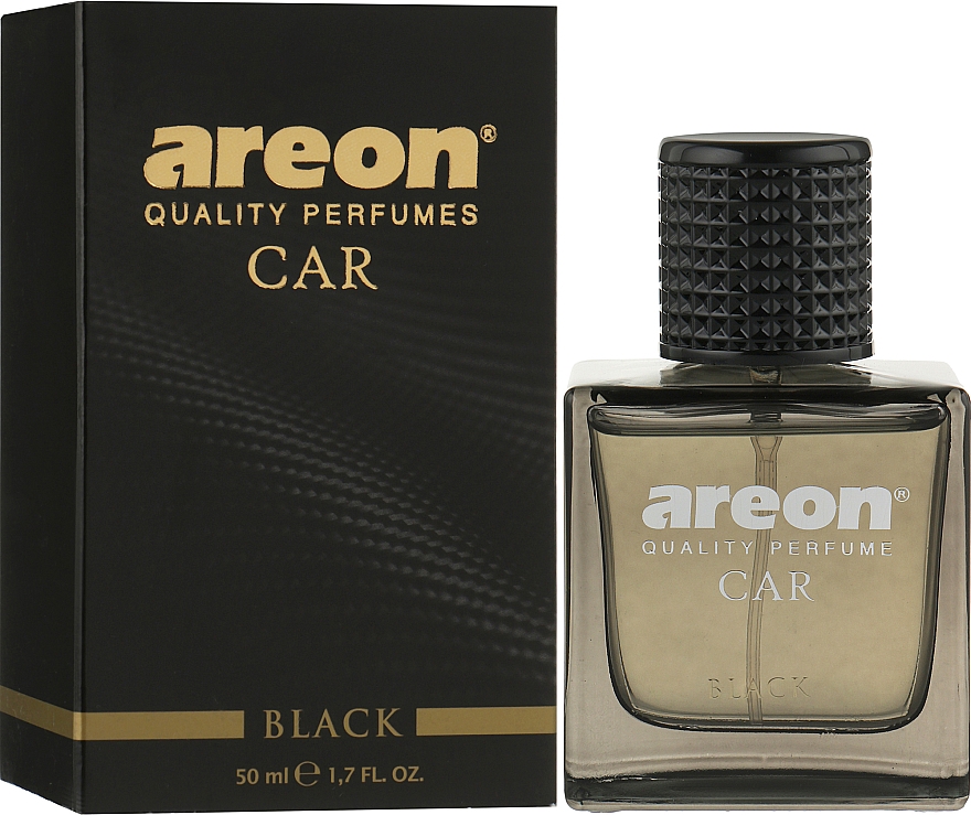 Zapach do samochodu - Areon Car Perfume Black — Zdjęcie N1