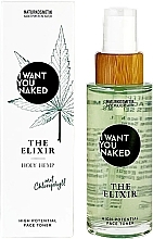 Tonik do twarzy - I Want You Naked The Elixir High Potential Face Toner — Zdjęcie N1
