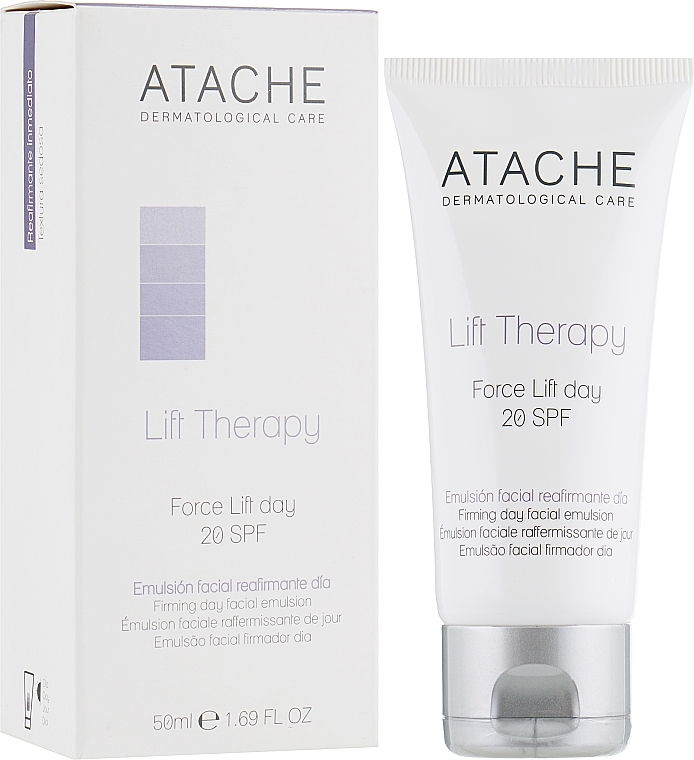 Emulsja ujędrniająca na dzień - Atache Lift Therapy Force Lift Day SPF 20 — Zdjęcie N2