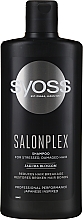 Kup Szampon do włosów zniszczonych i nadwyrężonych - Syoss Salon Plex Shampoo For Stressed, Damaged Hair Sakura Blossom