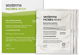 Odmładzające płatki pod oczy - SesDerma Laboratories G Renew Eye Contour Patches — Zdjęcie N1