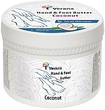 Kup PRZECENA! Olejek do rąk i stóp Kokos - Verana Hand & Foot Butter Coconut *