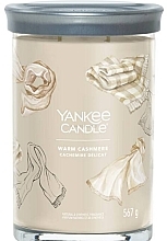 Kup Świeca zapachowa w szkle Warm Cashmere, 2 knoty - Yankee Candle Singnature