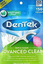 Kup Wykałaczki z nicią dentystyczną, 150 szt. - DenTek Triple Clean