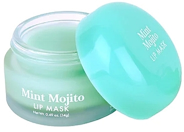 Zestaw do pielęgnacji ust - Barry M Mint Mojito Lip Care Duo In Tin (lip/balm/14 g + lip/mask/14 g) — Zdjęcie N2