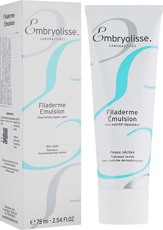 Emulsja odżywcza regenerująca skórę - Embryolisse Laboratories Filaderme Emulsion — Zdjęcie N2