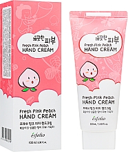 Kup Odświeżający krem do rąk brzoskwiniowy - Esfolio Pure Skin Fresh Pink Peach Hand Cream