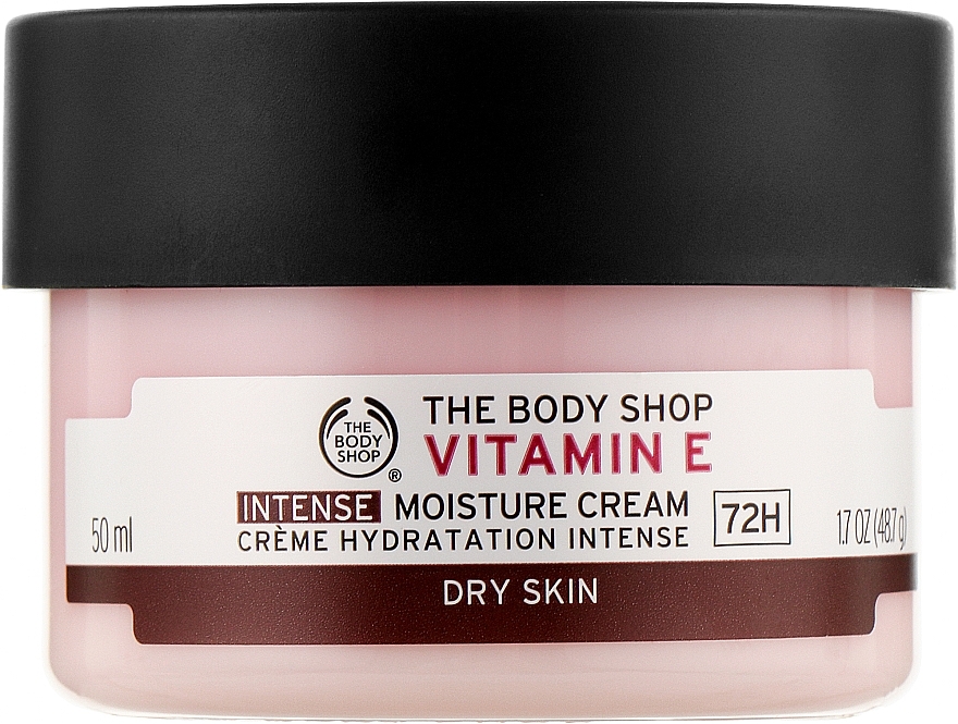 Krem do twarzy, nawilżający - The Body Shop Vitamin E Intense Moisture Creme  — Zdjęcie N2