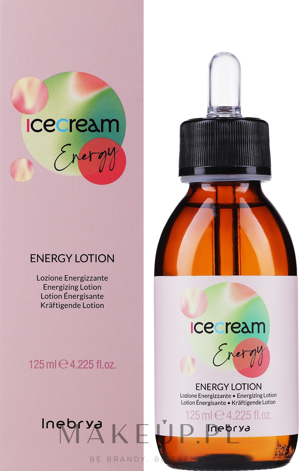 Serum przeciw wypadaniu włosów - Inebrya Ice Cream Energy Lotion Intensive — Zdjęcie 125 ml