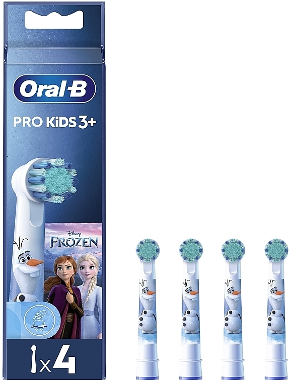 Wymienna główka do elektrycznej szczoteczki do zębów, 4 szt. - Oral-B Kids Frozen II — Zdjęcie N3