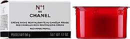 Rewitalizujący krem do twarzy - Chanel N1 De Chanel Red Camellia Rich Revitalizing Cream Refill (wymienny wkład) — Zdjęcie N2