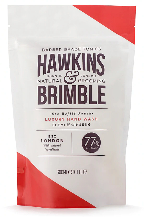 Żel do rąk (uzupełnienie) - Hawkins & Brimble Luxery Hand Wash — Zdjęcie N1